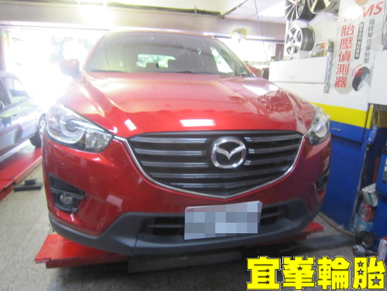 MAZDA CX-5 Goodyear EfficientGrip SUV 225/65/17 胎圈最佳化平衡 3D四輪定位