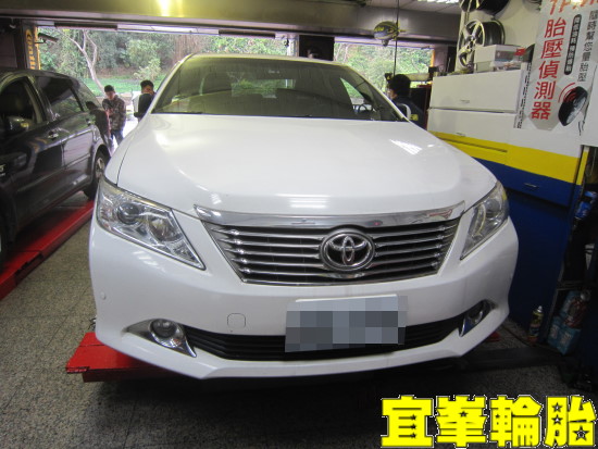 TOYOTA CAMRY Assurance triplemax 215/60/16 ORO W417 盲塞式TPMS極致安裝 胎圈最佳化平衡 3D四輪定位
