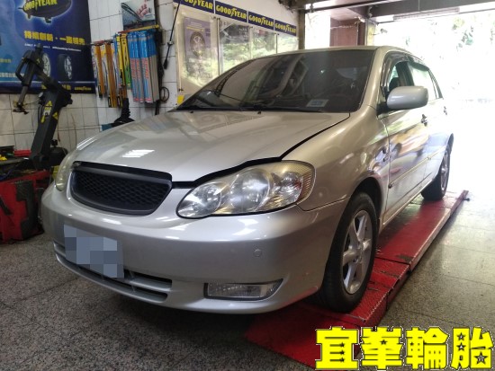 TOYOTA ALTIS SELENIA 5W50 輪胎對調 冷排更換