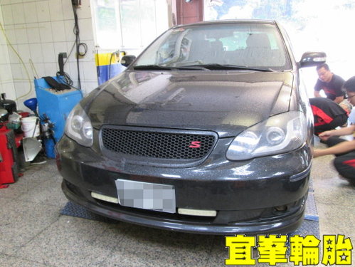 ALTIS 自備鋁圈 PS3 215/45/17 ORO W408 TPMS  悲劇的自備煞車四活塞跟換 第一集