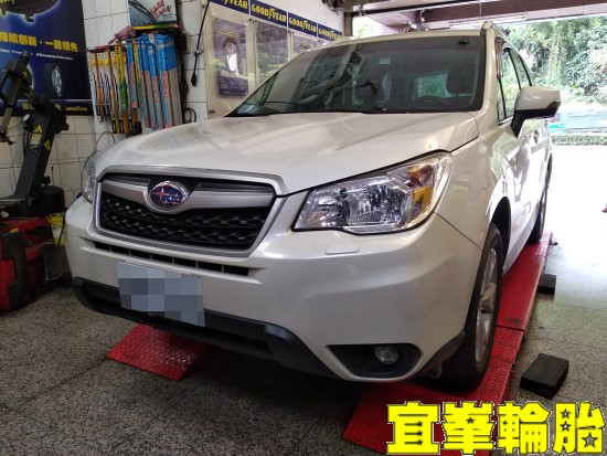 Subaru Forester 輪胎滾動噪音 後輪軸承更換