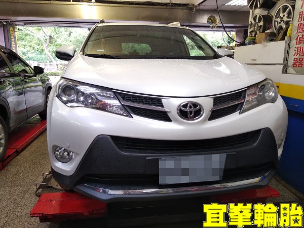 TOYOTA RAV4 美國固鉑Cooper Evolution CTT 225/65/17 3D四輪定位 ORO W410-A TPMS極致安裝