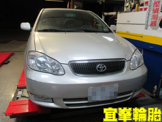 TOYOTA ALTIS  Assurance TripleMax 195/60/15 3D四輪定位 胎圈最佳化平衡