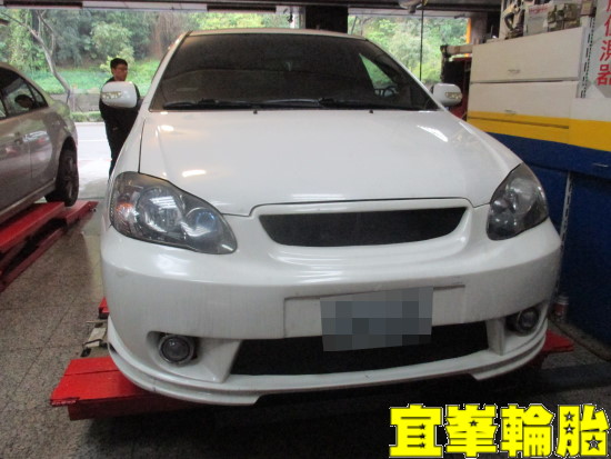 TOYOTA ALTIS  GOODYEAR GSD5 205/50/16 ORO W410 TPMS極致安裝 3D四輪定位 SELENIA 5W50 SWD IV ATF 煞車油脈衝式更換