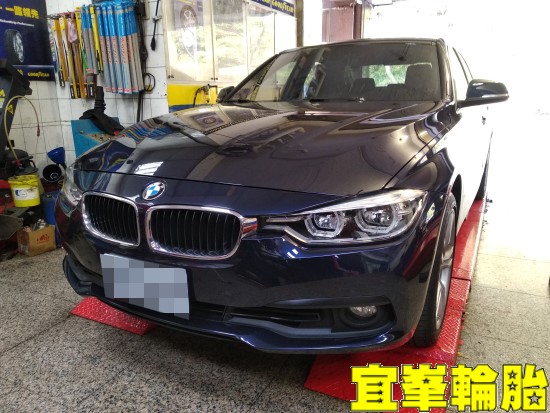 BMW F30 車輛行駛慢速異音檢查