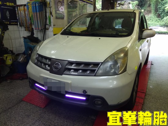 NISSAN LIVINA azuro 10w40 行駛偏向 三角架更換 3D四輪定位