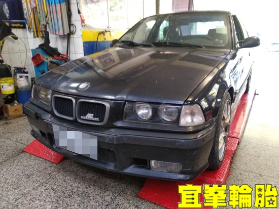 BMW E36 高速煞車抖動 碟盤車銷研磨