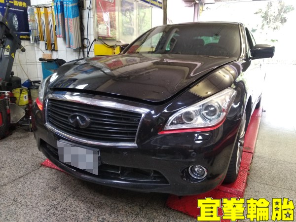 Infiniti M25 自備機油變速箱油保養 高速抖動 極致胎圈平衡 煞車抖動 碟盤車銷研磨  WOLVER WG12 水箱精