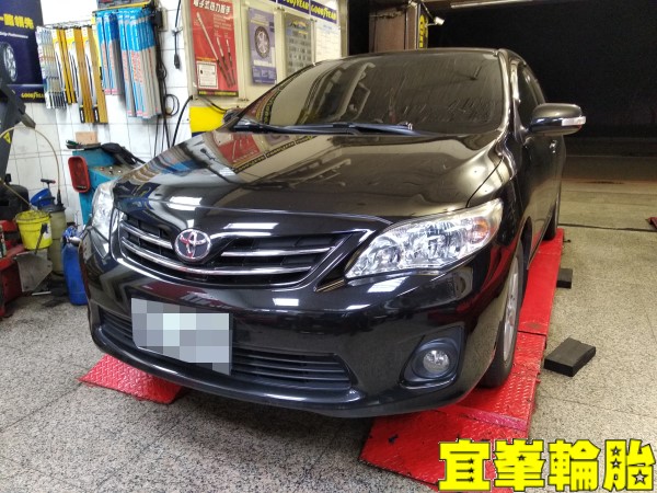 TOYOTA ALTIS SELENIA 5W30 輪胎對調