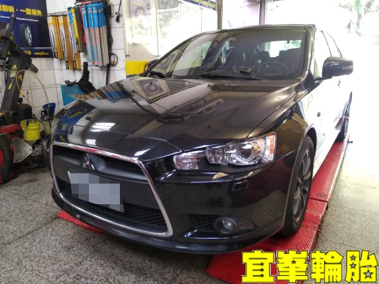 Mitsubishi Lancer Sportback 自備機油保養 汽油濾心更換 輪胎對調 9986 燃油系統清潔劑