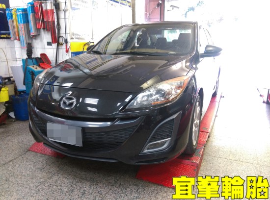 MAZDA 3 BOHENG陶瓷競技後來令極致安裝 碟盤車銷研磨