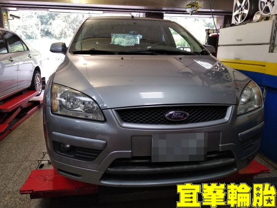 FORD FOCUS Goodyear Assurance triplemax 205/55/16 胎圈最佳化平衡 3D四輪定位