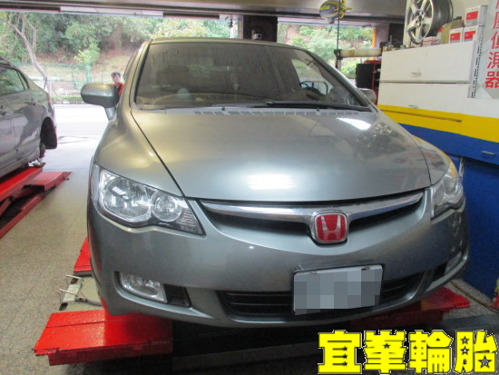 HONDA CIVIC8 喜美八代 後輪軸承更換  SELENIA 5W50