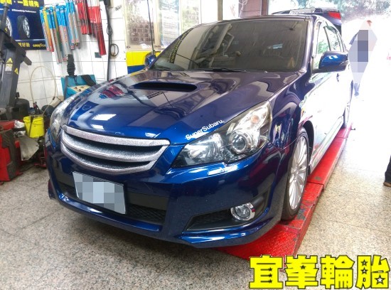 SUBARU LEGACY  高速抖動 碟盤車銷研磨