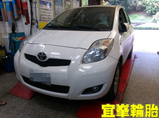 TOYOTA YARIS ORO W417 盲塞式TPMS極致安裝