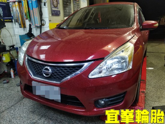 NISSAN BIG TIIDA SELENIA 5W40 變速箱油大保養 套餐 Yokohama AE01F 205/55/16 胎圈最佳化平衡 3D四輪定位