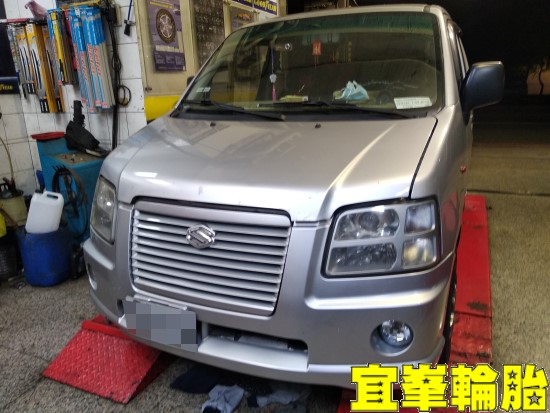 Suzuki Solio SELENIA 10W40 輪胎對調