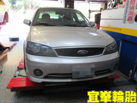 FORD TIERRA 高速抖動  碟盤車銷研磨