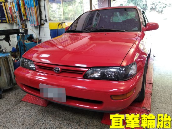 TOYOTA COROLLA SELENIA 5W40 自備發電機更換 輪胎對調