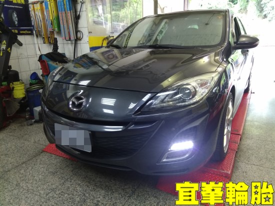 MAZDA3 馬3 自備避震器安裝 ORO W410-A TPMS極致安裝 3D四輪定位