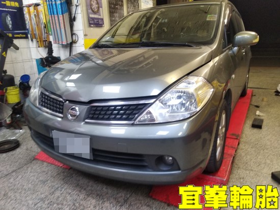 NISSAN TIIDA 水箱更換 GRO 50% 水箱精