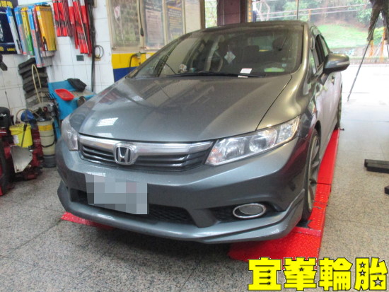 HONDA CIVIC 喜美9代  ASYM-2 F1 Asymmetric-2 225/40/18 胎圈最佳化平衡