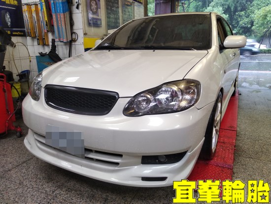 TOYOTA ALTIS SELENIA 10W40 輪胎對調