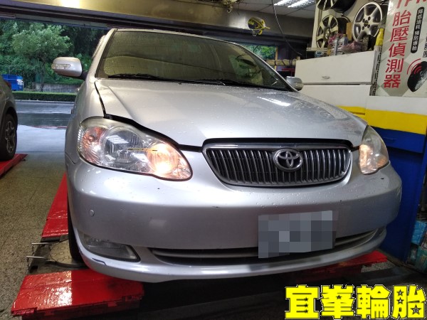 TOYOTA ALTIS SELENIA 10W40 Goodyear EfficientGrip Performance 2 205/55/16 3D四輪定位