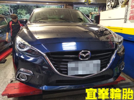 MAZDA All-new Mazda3 自備鋁圈更換