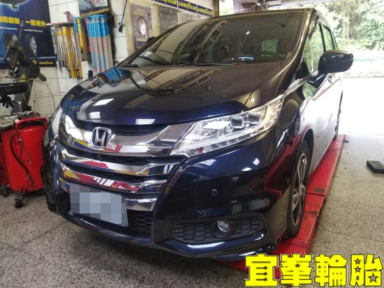 Honda Odyssey 輪胎對調 極致胎圈平衡