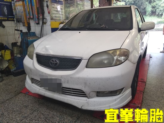 TOYOTA VIOS 後輪煞車異音 煞車分泵漏油更換