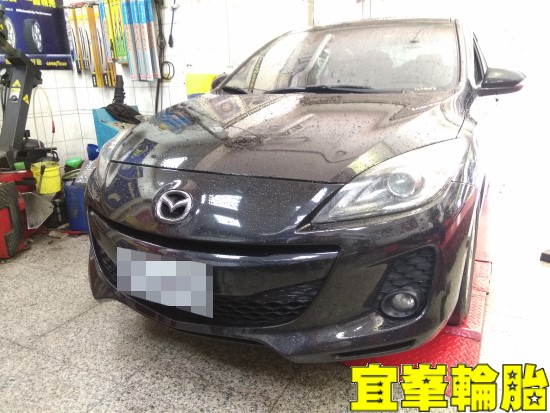 MAZDA 3 馬3 SELENIA 5W40 Goodyear AssuranceTripleMax2 205/55/16 胎圈最佳化平衡3D四輪定位