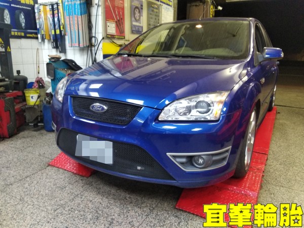 FORD FOCUS ST continental csc5 ssr 225/40/18 ORO W410-A TPMS 極致安裝 胎圈最佳化平衡 3D四輪定位