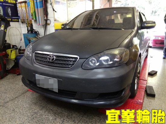 TOYOTA ALTIS SELENIA 10W40 Goodyear GSD5 205/50/16 胎圈最佳化平衡  3D四輪定位