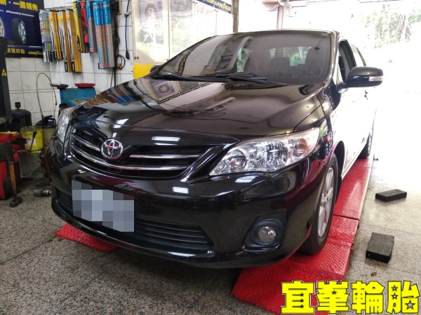 TOYOTA ALTIS SELENIA 5W30 輪胎對調