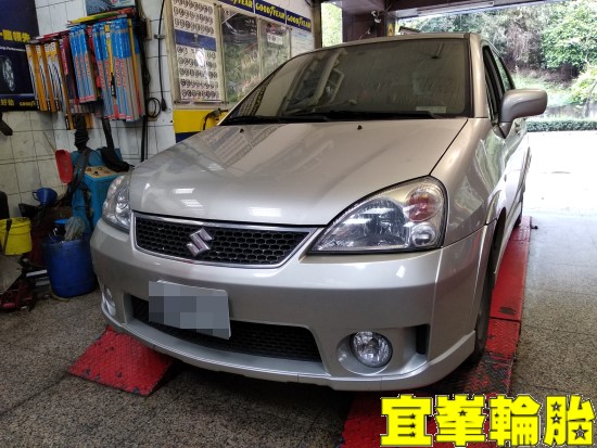 SUZUKI LIANA 自備機油 變速箱油更換  TUTELA TOP 4/S 煞車油脈衝式更換 BR G12+ 50%水箱精 輪胎對調