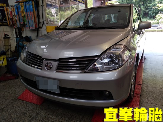 NISSAN TIIDA TUTELA TOP 4/S 煞車油脈衝式更換
