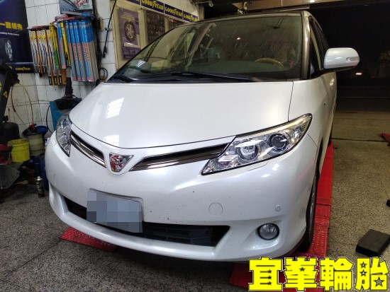 TOYOTA PREVIA 高速抖動 極致胎圈平衡