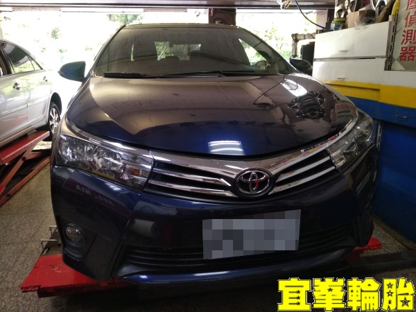 TOYOTA ALTIS SELENIA 5W50 輪胎對調 皮帶更換 車況檢查