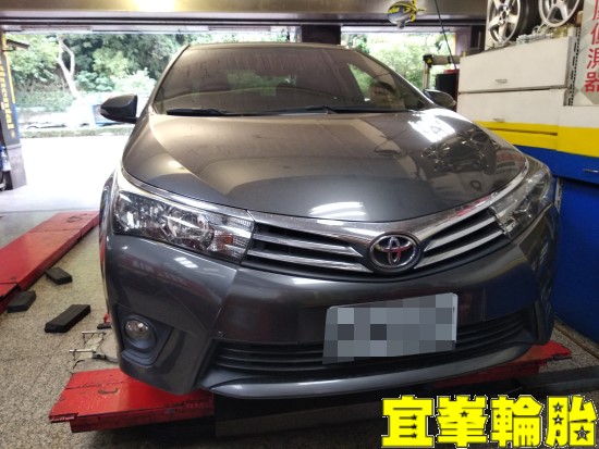 TOYOTA ALTIS Goodyear AssuranceTripleMax2 205/55/16 3D四輪定位
