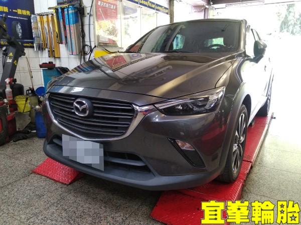 MAZDA CX-3 Pirelli Cinturato P7(P7C2) 215/50/18 胎圈最佳化平衡 3D四輪定位