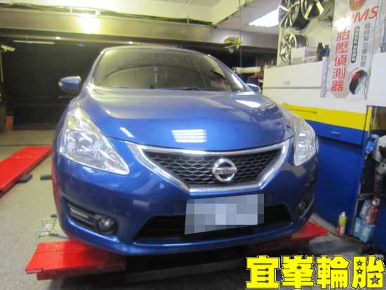 NISSAN TIIDA ORO W410 TPMS 極致安裝