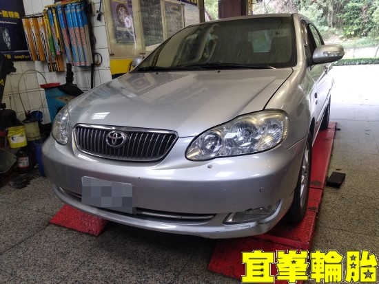 TOYOTA ALTIS SELENIA 10W40 輪胎對調