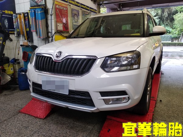 Skoda Yeti 倍耐力 Pirelli Cinturato Rosso 215/60/16 3D四輪定位