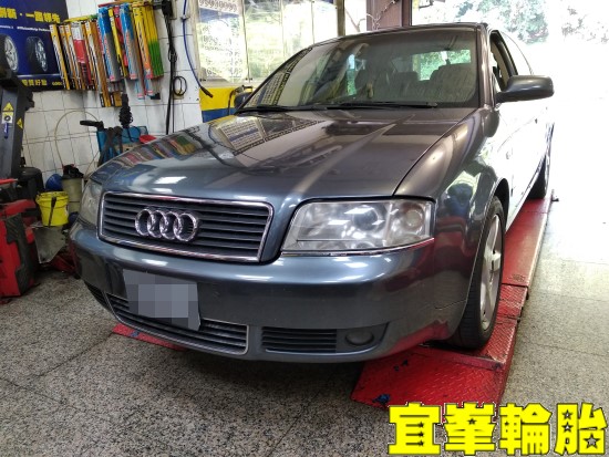 AUDI A6 BC V1 特製版 傳動軸防塵套更換 3D四輪定位