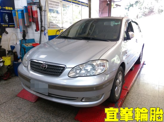 TOYOTA ALTIS SELENIA 5W40 輪胎對調 極致胎圈平衡