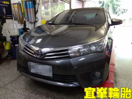 TOYOTA ALTIS 車輛行駛噪音 Goodyear AssuranceTripleMax2 205/55/16 3D四輪定位