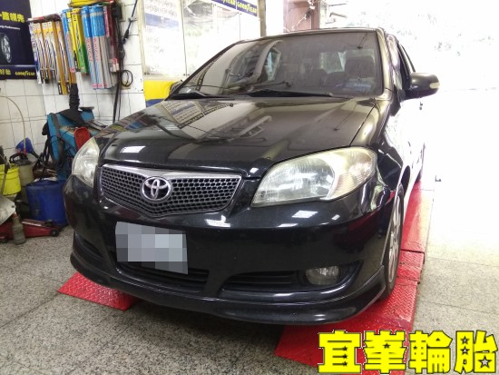 TOYOTA VIOS 底盤異音 前輪軸承更換 3D四輪定位