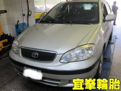 ALTIS CPC2 195/60/15 TPMS GSP9700胎圈最佳搭配!! 外加平凡的定位