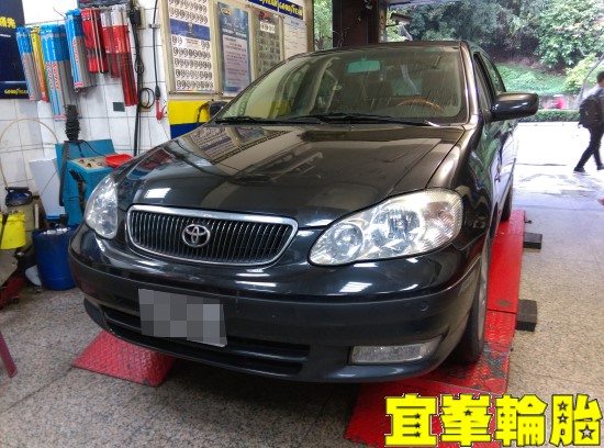 TOYOTA ALTIS Continental ContiEcoContact 5 CEC5 195/60/15  3D四輪定位